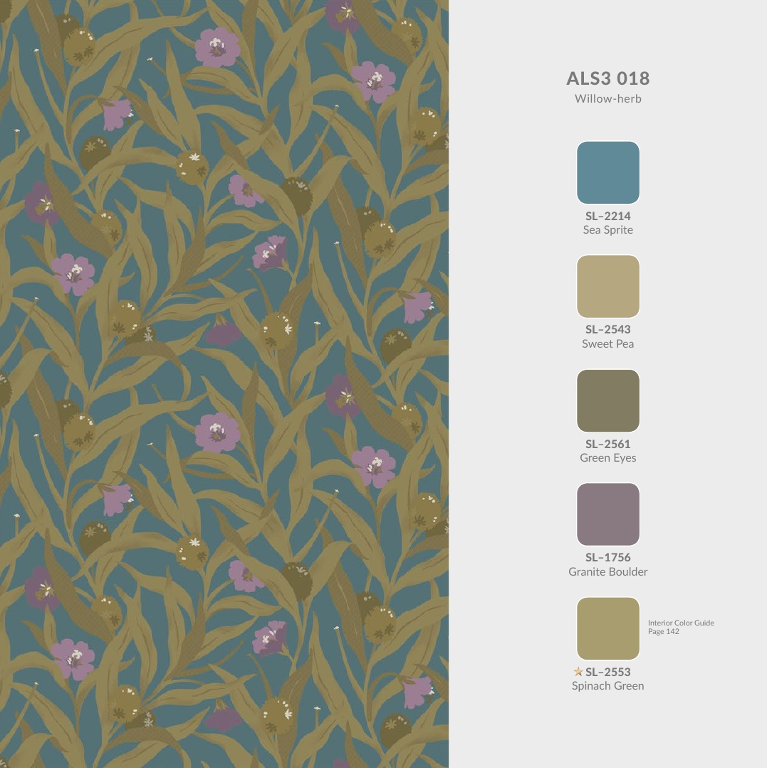 Колористы компании Loymina подобрали идеально подходящие друг другу дизайны обоев Origins и оттенки краски Swiss Lake Колористы компании Loymina подобрали идеально подходящие друг другу дизайны обоев Origins и оттенки краски Swiss Lake