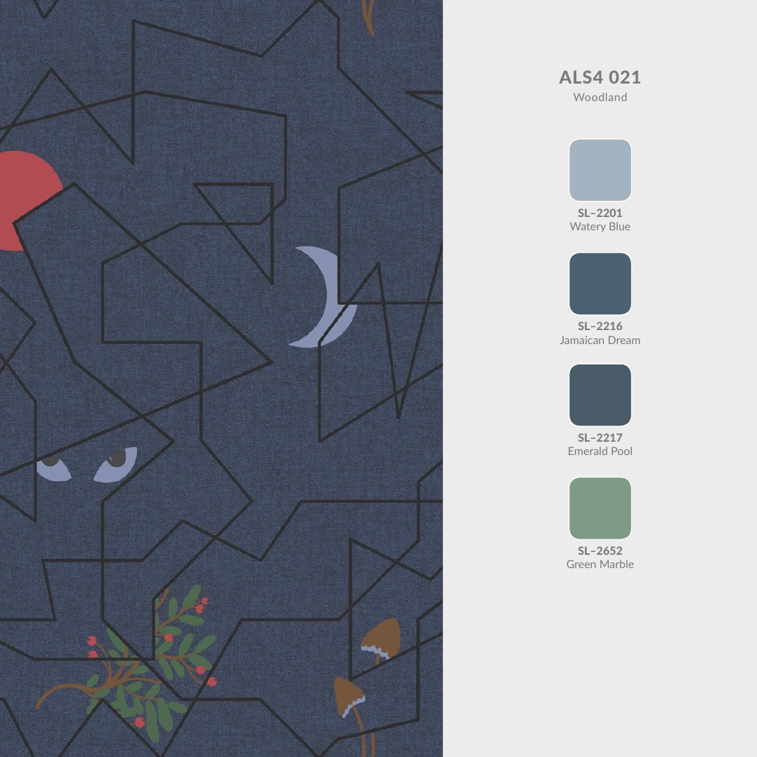 Колористы компании Loymina подобрали идеально подходящие друг другу дизайны обоев Origins и оттенки краски Swiss Lake Колористы компании Loymina подобрали идеально подходящие друг другу дизайны обоев Origins и оттенки краски Swiss Lake