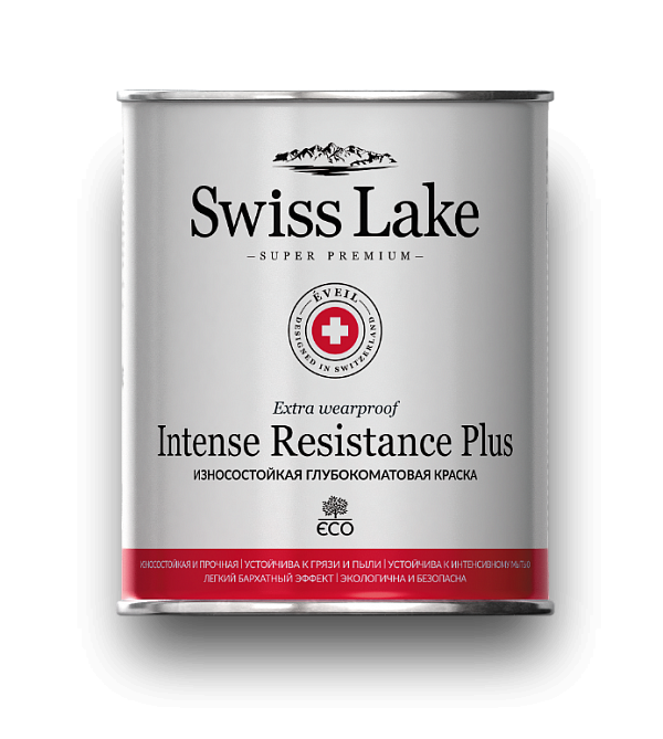 Интерьерная краска Swiss Lake арт Intense Resistance Plus С, 0.4 л фото 1