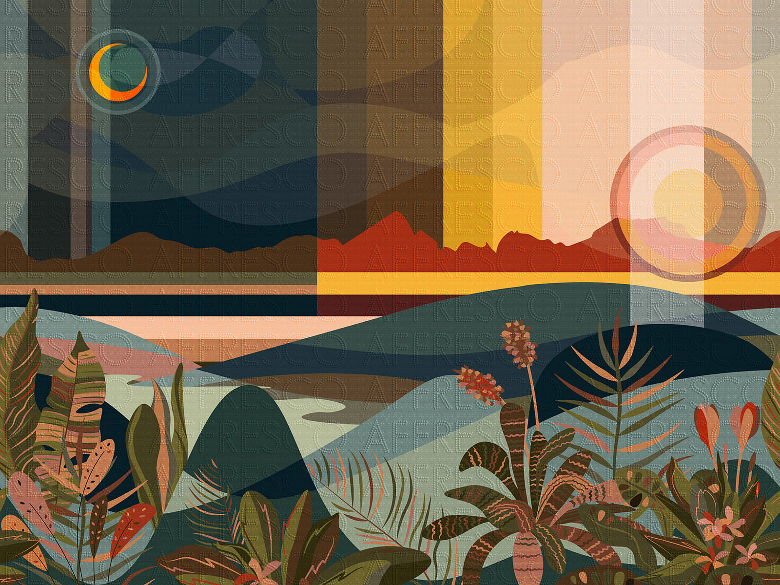 Фрески Affresco арт AF2186-COL1 фото 1