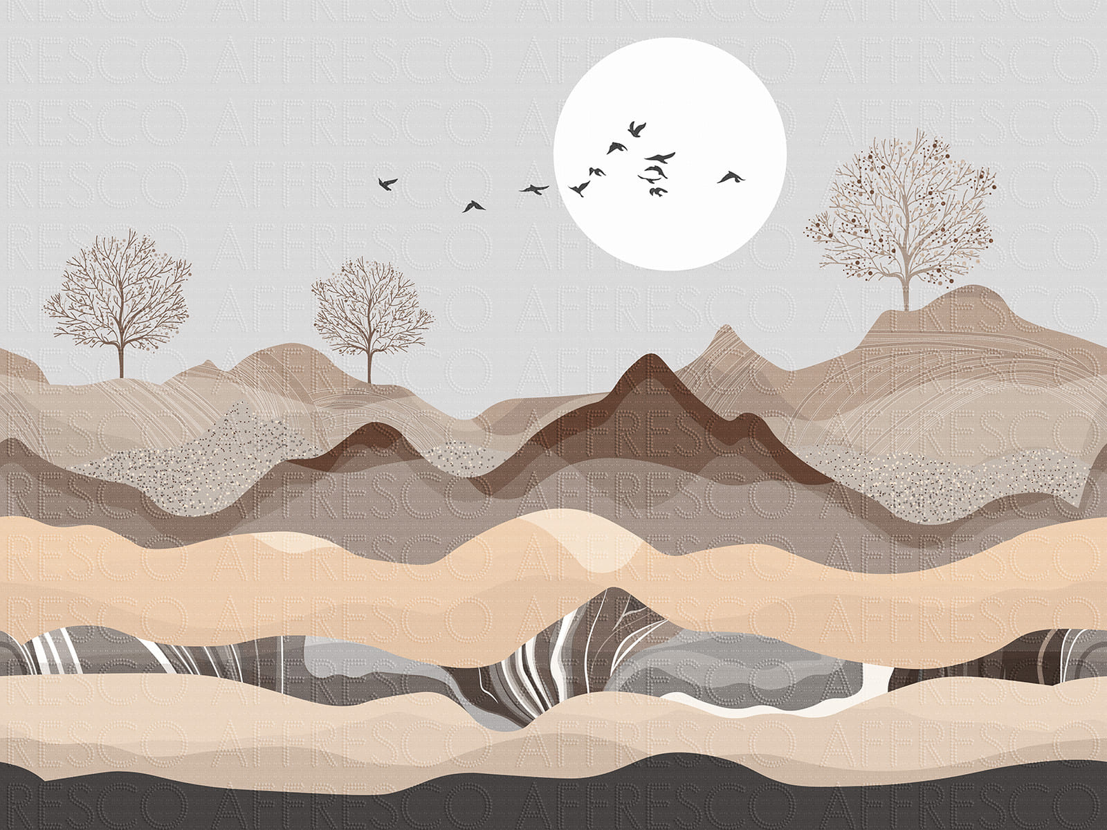 Фрески Affresco арт AF2169-COL4 фото 1