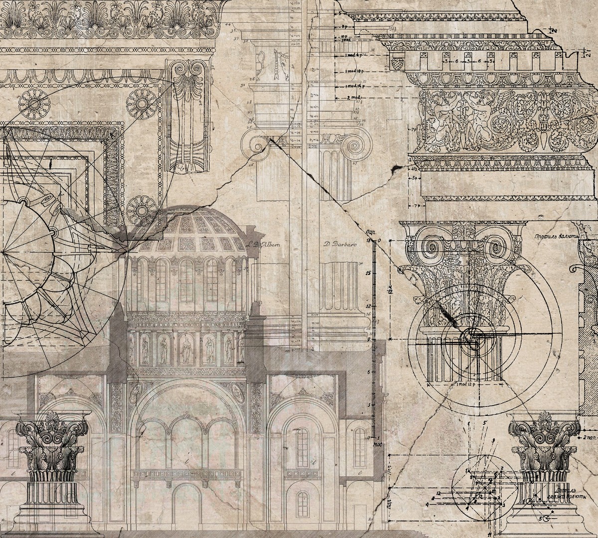 Фрески Ortograf арт 30293 фото 1