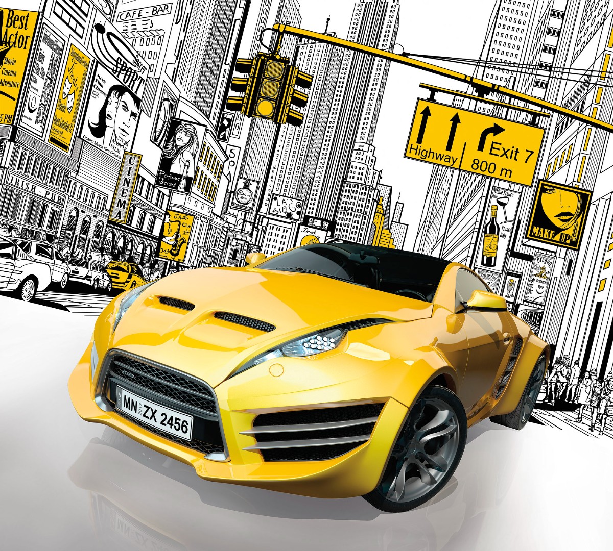 Фрески Ortograf арт 33529 фото 1