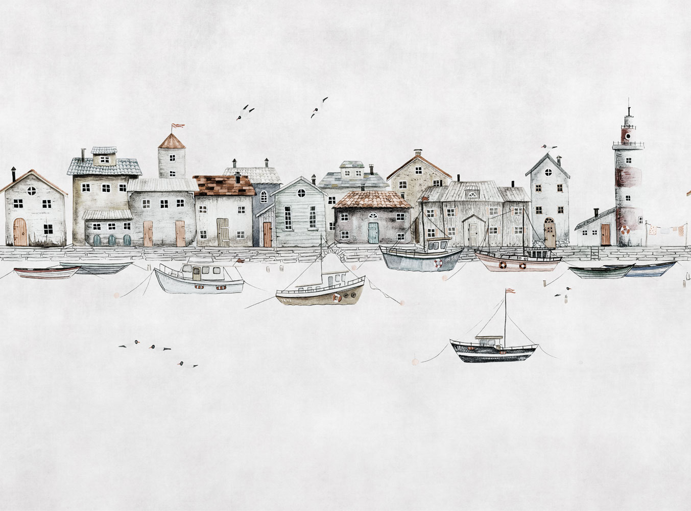 Фотообои Factura арт Scanditown-3 фото 1