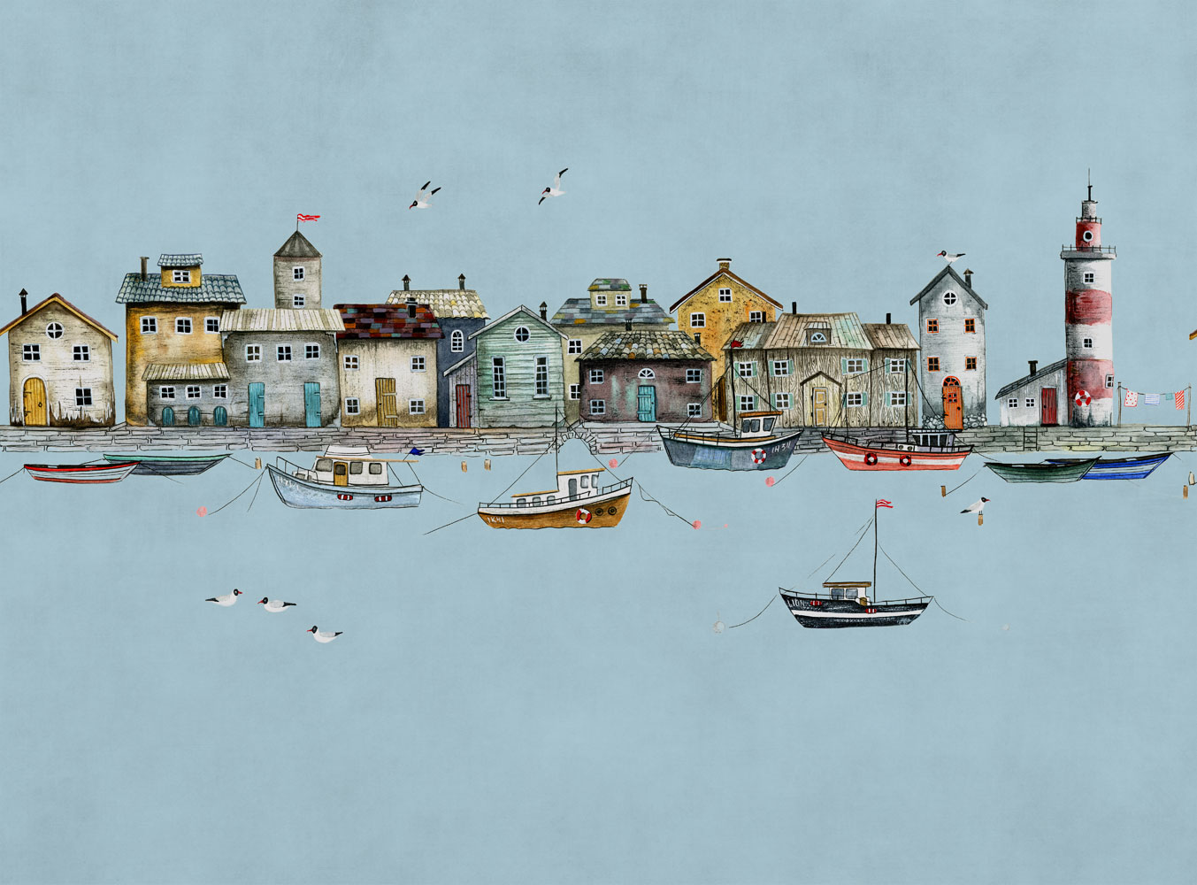 Фотообои Factura арт Scanditown-4 фото 1