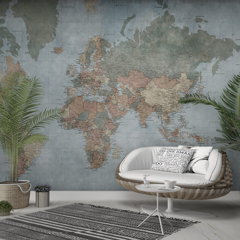 Фотообои Factura арт World map-1 фото 2