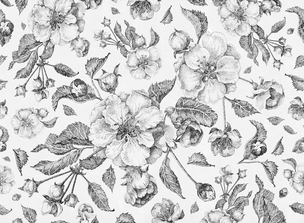 Фотообои Factura арт Apple Flowers-2 фото 1