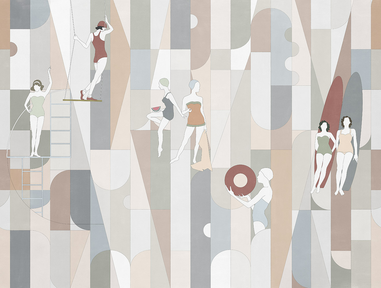 Фотообои Factura арт Seventies-2 фото 1