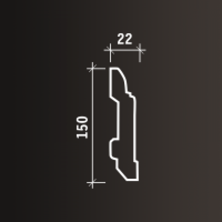 Плинтусы Европласт арт 1.53.102 фото 2