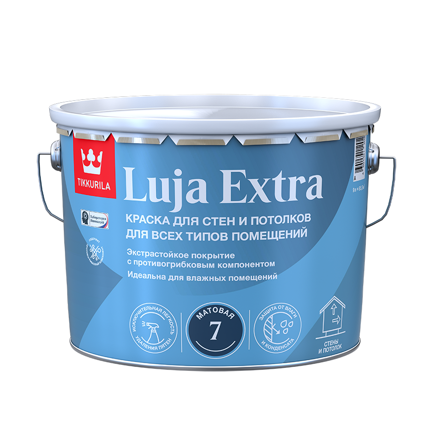 Интерьерная краска Tikkurila арт LUJA EXTRA 7 C 9 фото 1