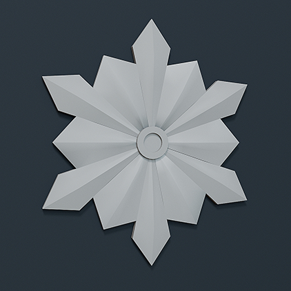 Розетки, кессоны, купола Европласт арт 1.56.806 фото 3