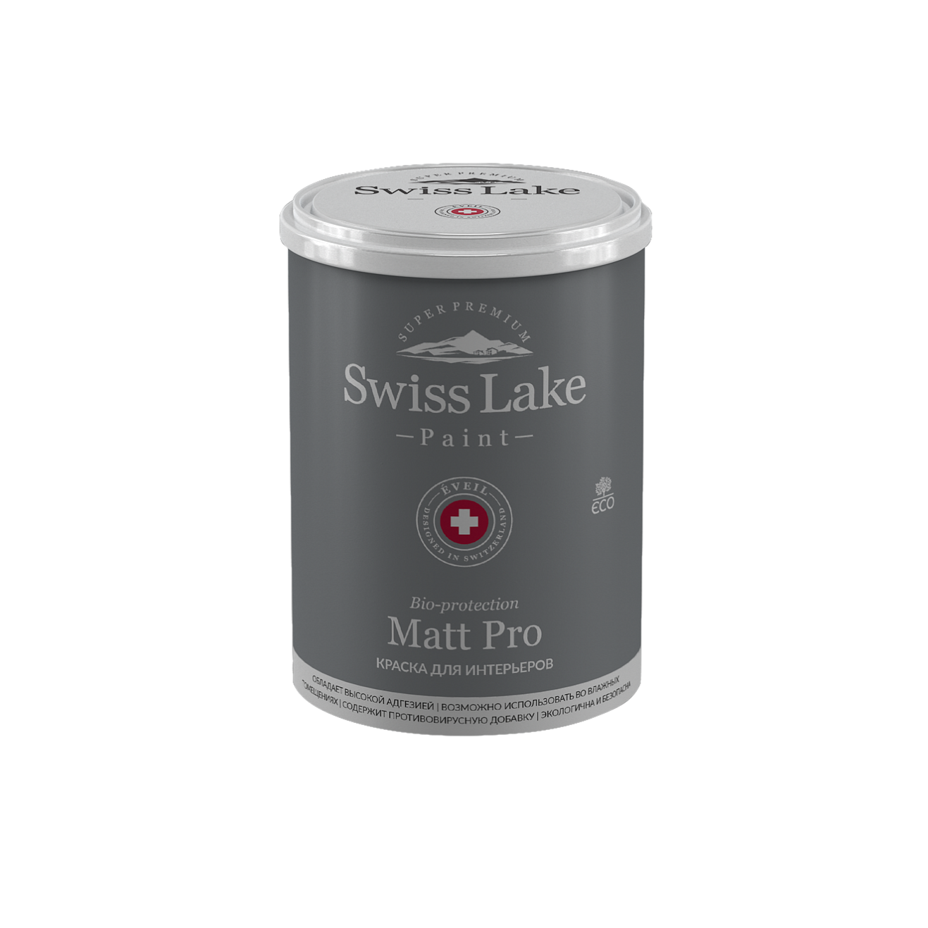 Интерьерная краска Swiss Lake арт Matt Pro С, 0.9 л фото 1