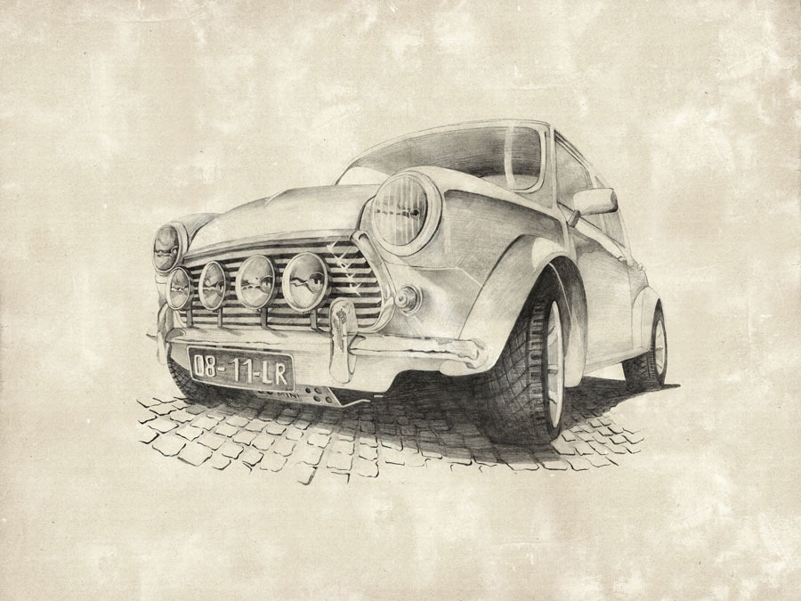 Фотообои Factura арт Mini Cooper-3 фото 1