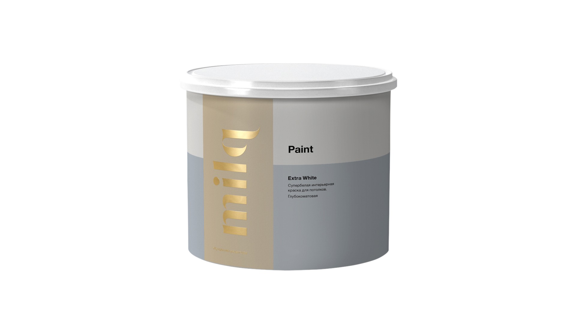 Интерьерная краска Milq арт Extra White 9 фото 1
