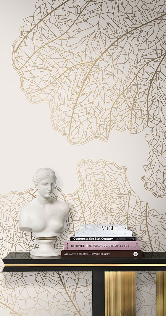 Панно Affresco арт L505-Col1-Gold фото 1