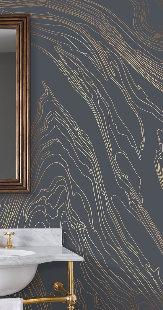 Панно Affresco арт L513-Col36-Gold фото 1