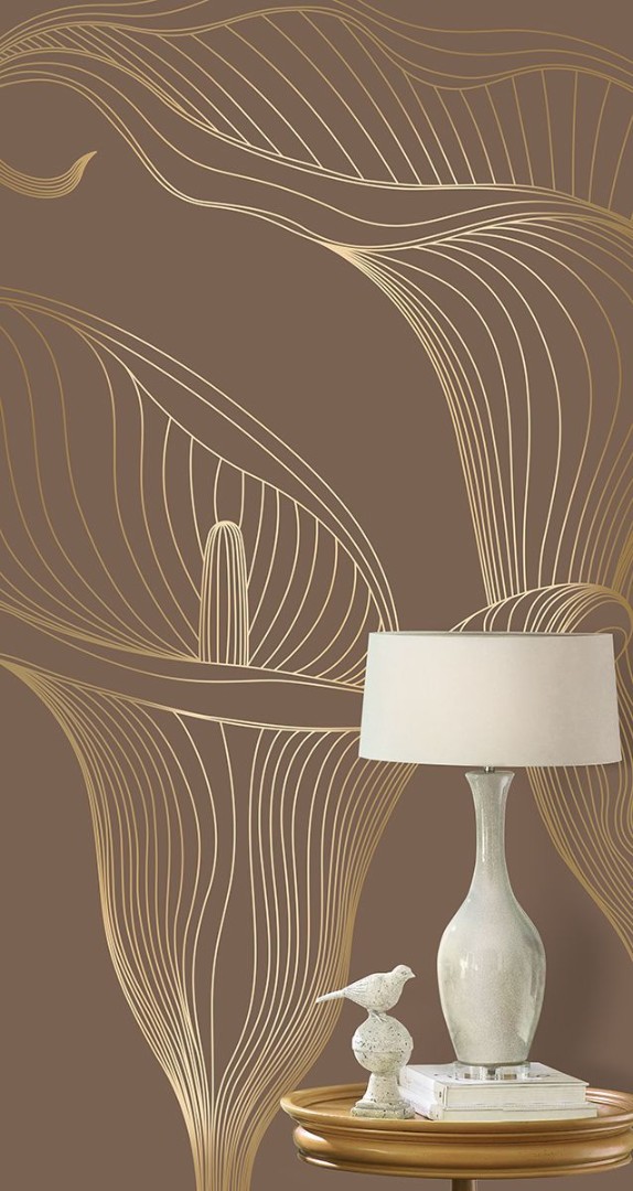 Панно Affresco арт L523-Col5-Gold фото 1