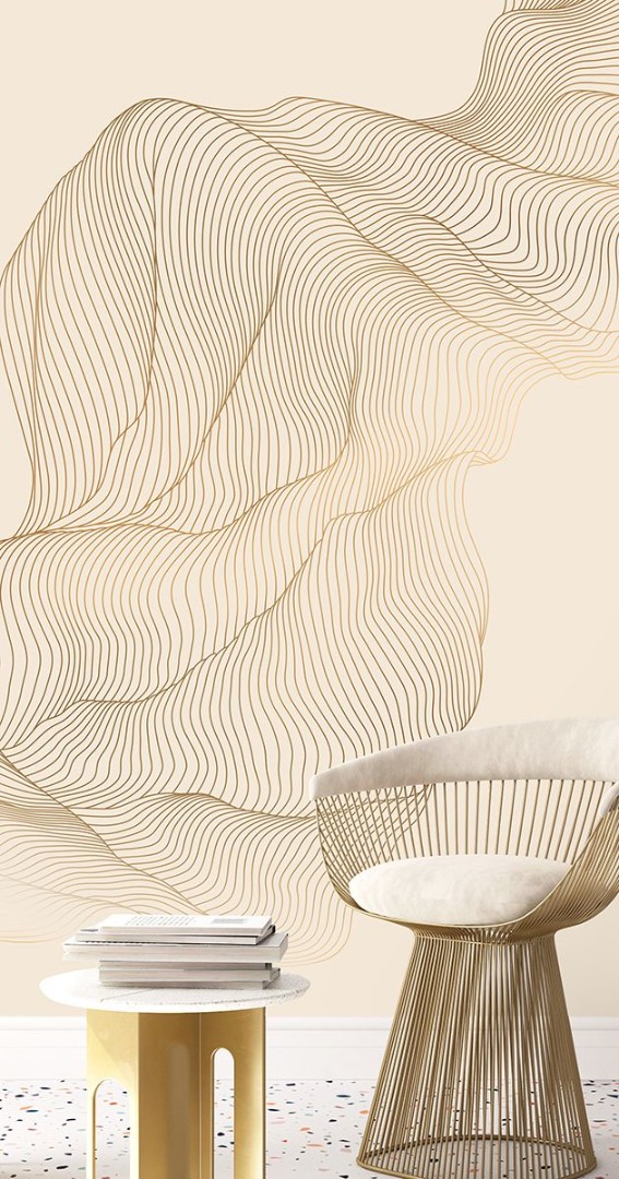 Панно Affresco арт L531-Col2-Gold фото 1