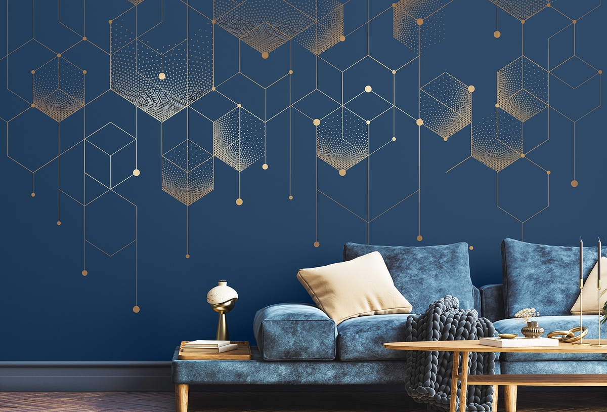 Панно Affresco арт L542-Col23-Gold фото 1