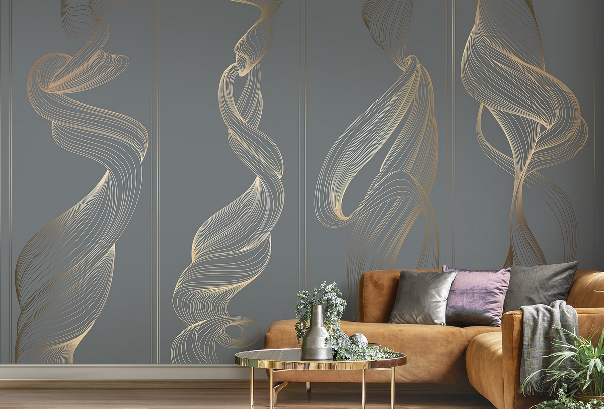 Панно Affresco арт L545-Col35-Gold фото 1