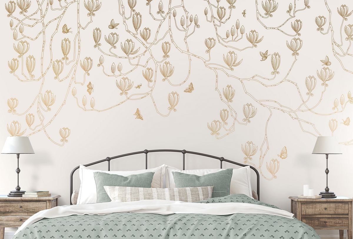 Панно Affresco арт L547-Col1-Gold фото 1