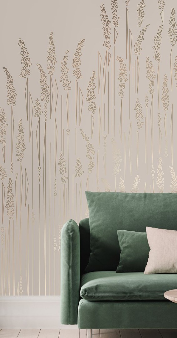 Панно Affresco арт L551-Col31-Gold фото 1