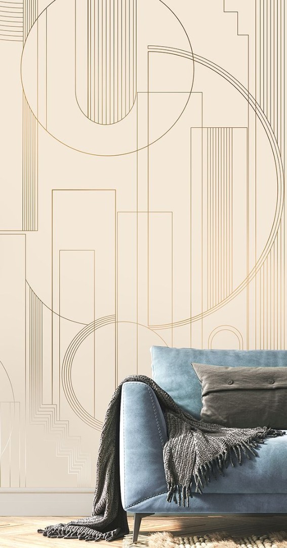 Панно Affresco арт L553-Col2-Gold фото 1