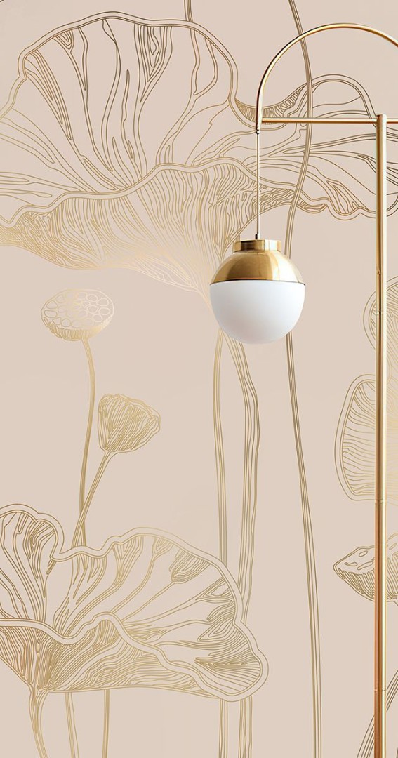 Панно Affresco арт L559-Col7-Gold фото 1