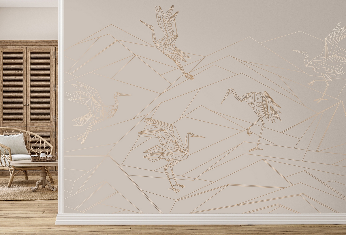 Панно Affresco арт L561-Col31-Gold фото 1