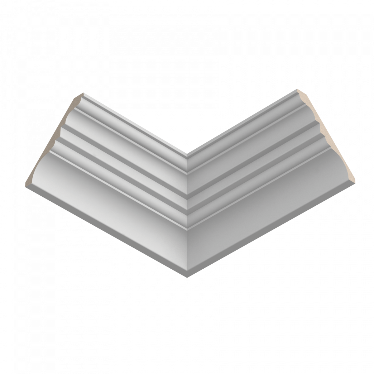 Потолочные карнизы Ultrawood арт CR 0002 2.44 фото 4