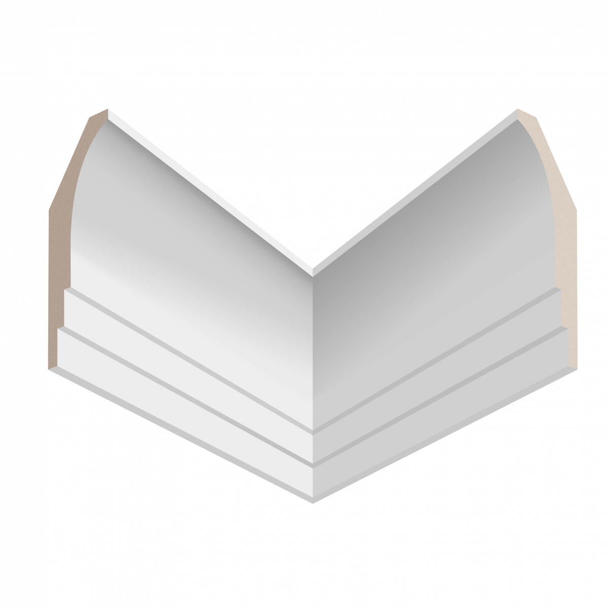 Потолочные карнизы Ultrawood арт CR 0026 2.44 фото 5