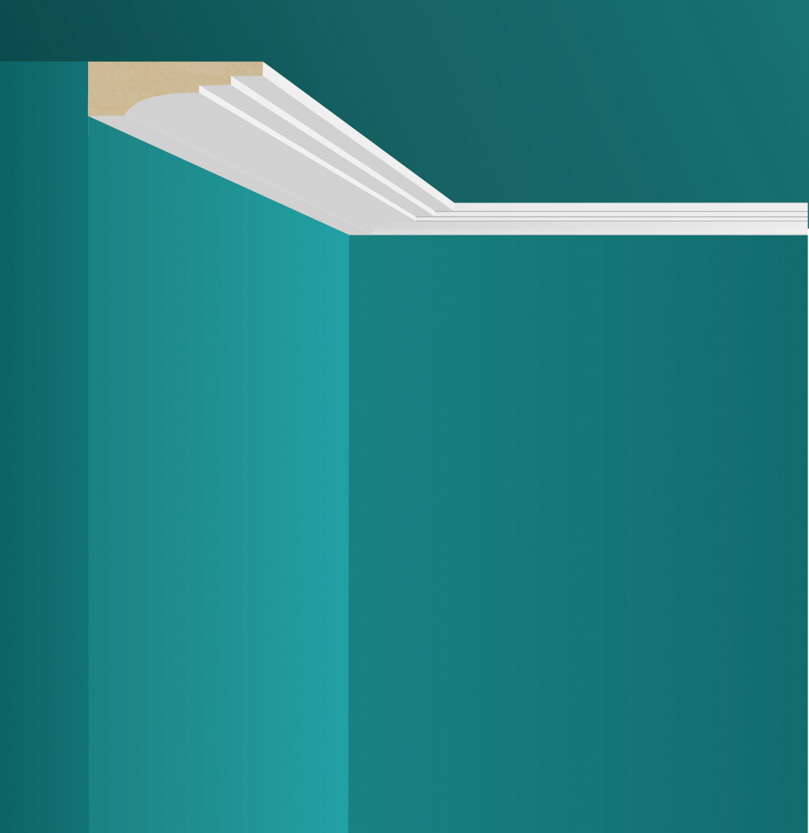 Потолочные карнизы Ultrawood арт CR 0027 2.44 фото 9