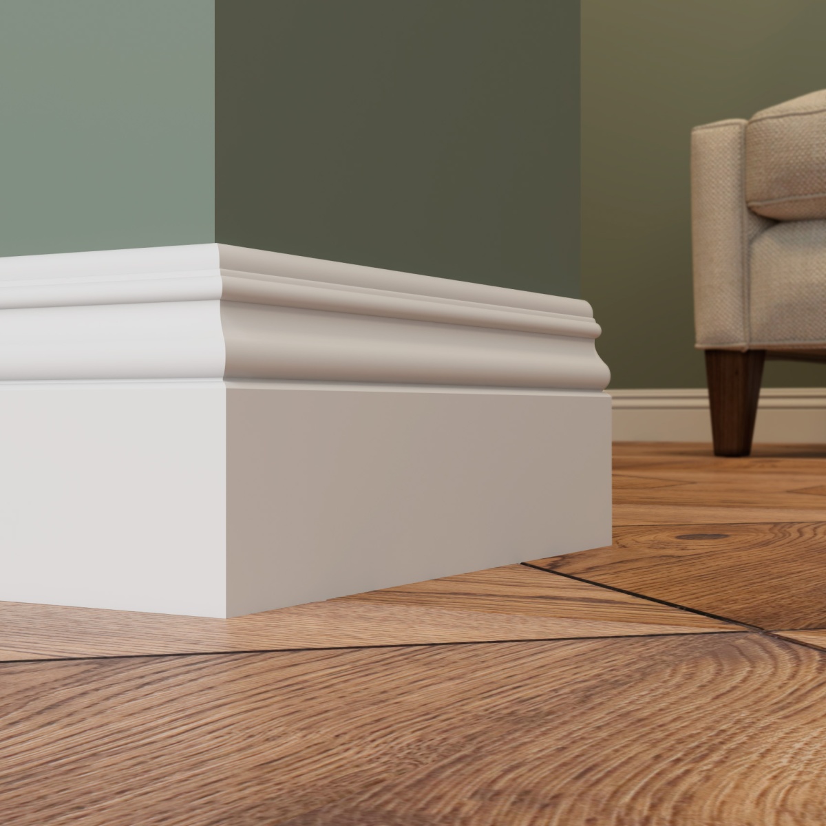 Плинтусы Ultrawood арт Base 5271 i 2.00 фото 5