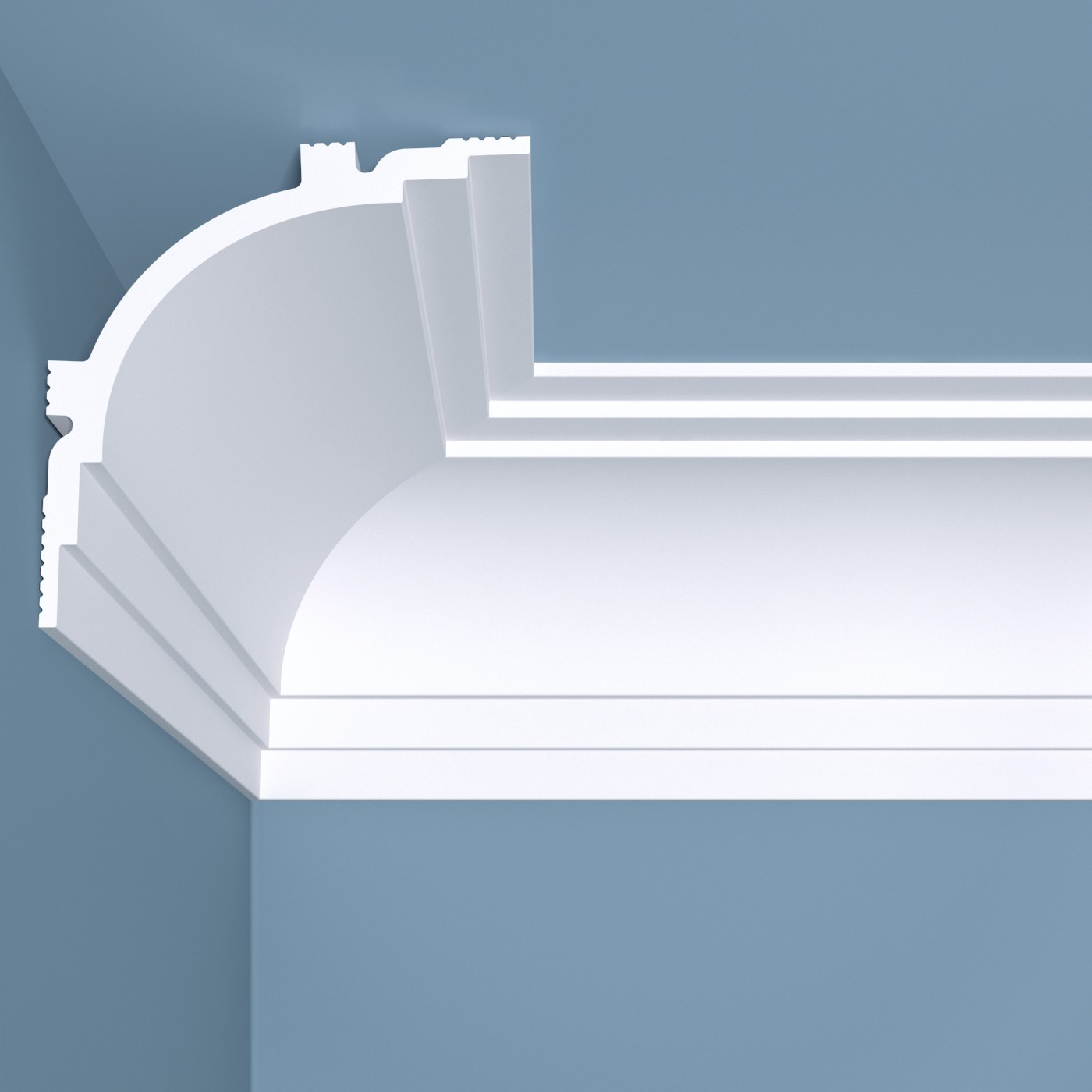 Потолочные карнизы Bello-Deco арт К14 110-110 фото 1