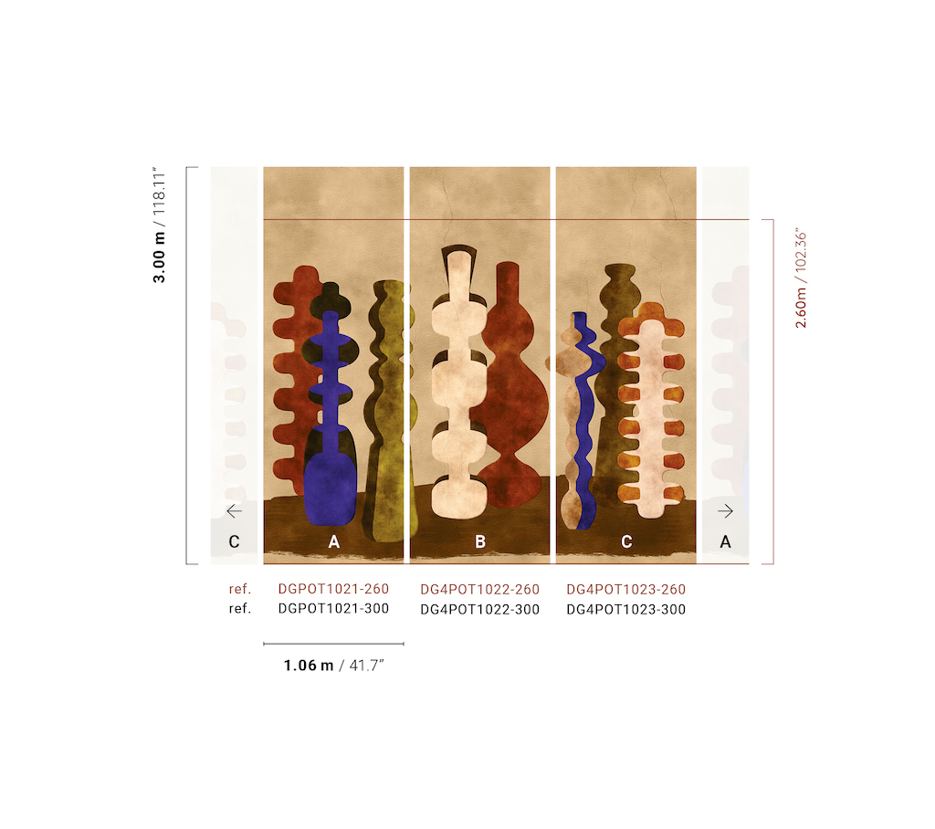 Панно Guy Masureel арт DGPOT1023-260 фото 3