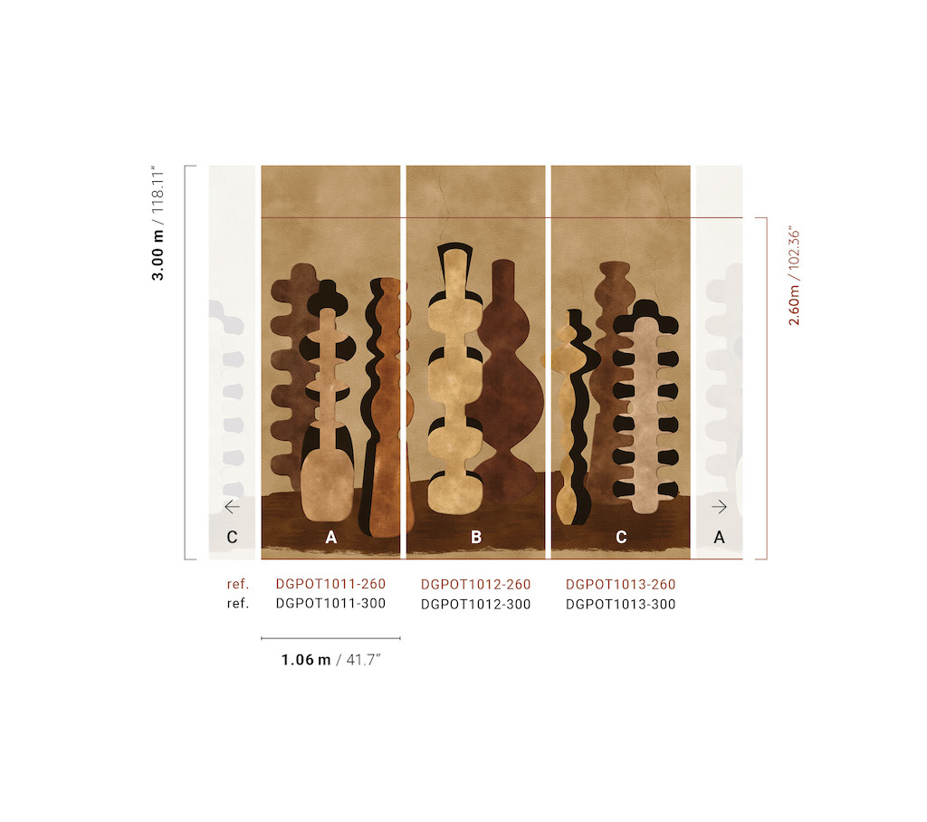 Панно Guy Masureel арт DGPOT1011-300 фото 2