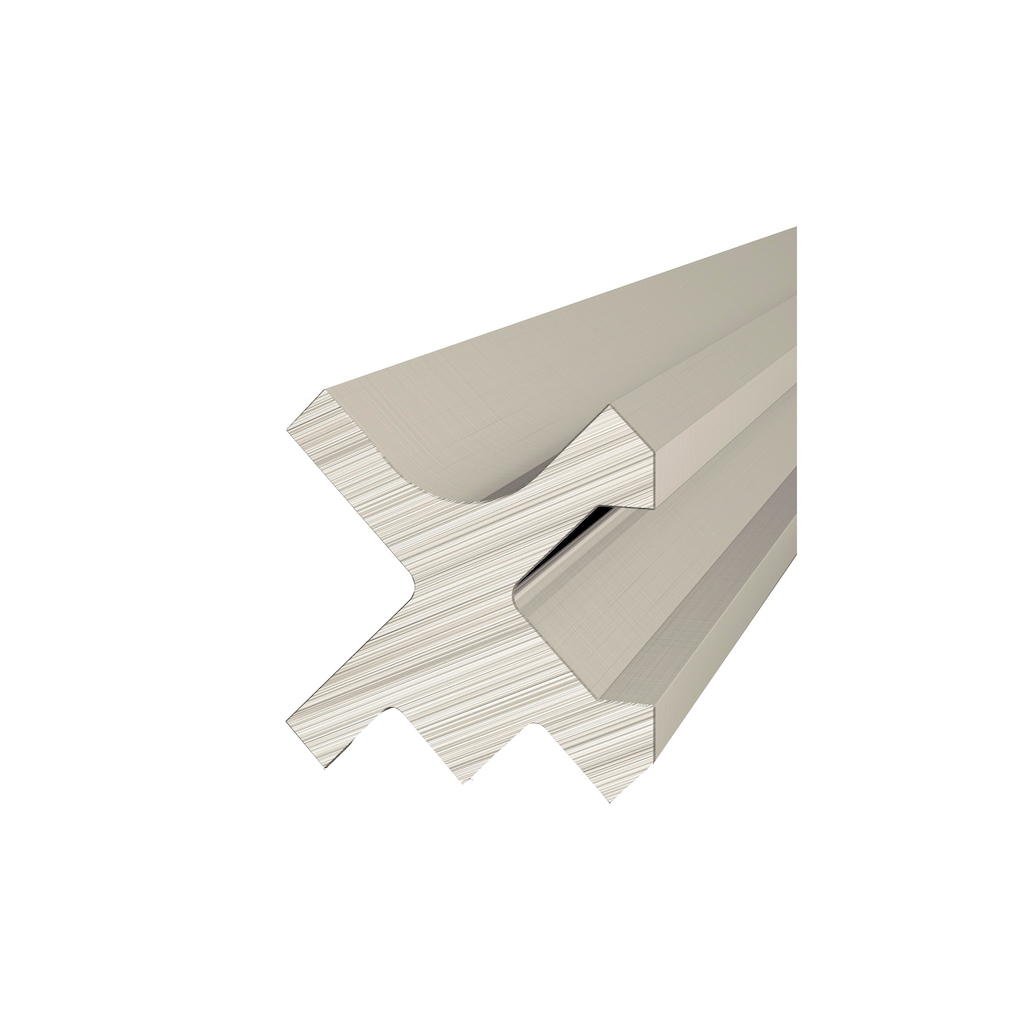 Теневой профиль Decaro арт D00X.A Titanium фото 1