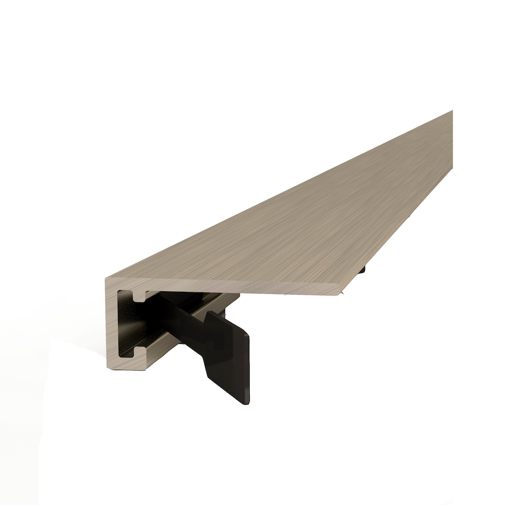 Плинтусы Decaro арт M15A Titanium Brush фото 1