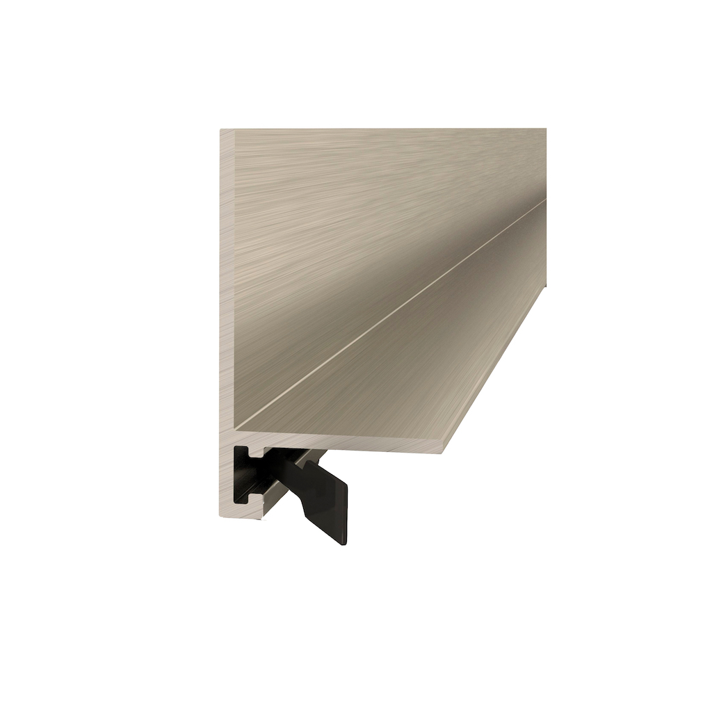 Плинтусы Decaro арт ML15A Titanium Brush фото 1