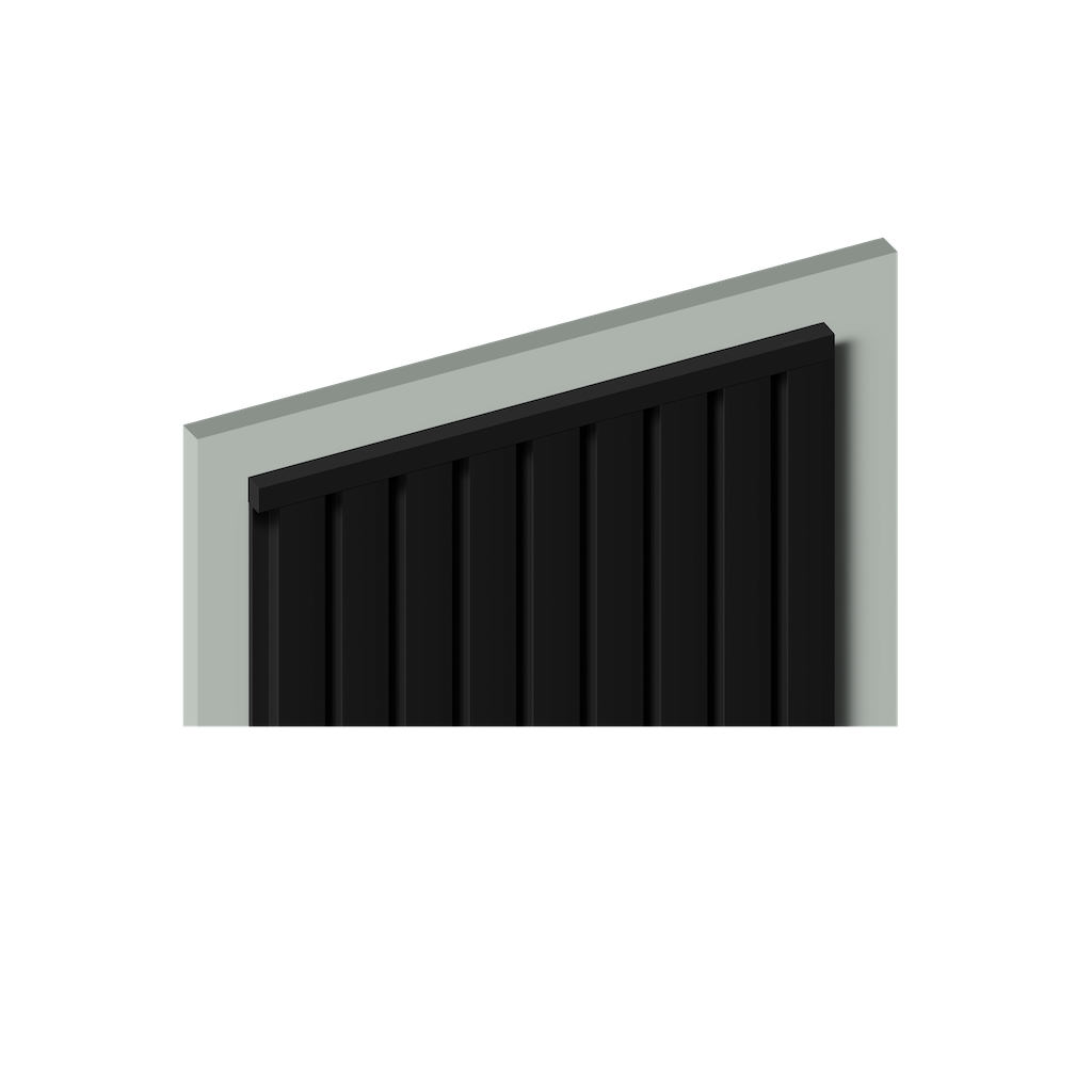 Молдинги Hi Wood арт D12V1 BK фото 2