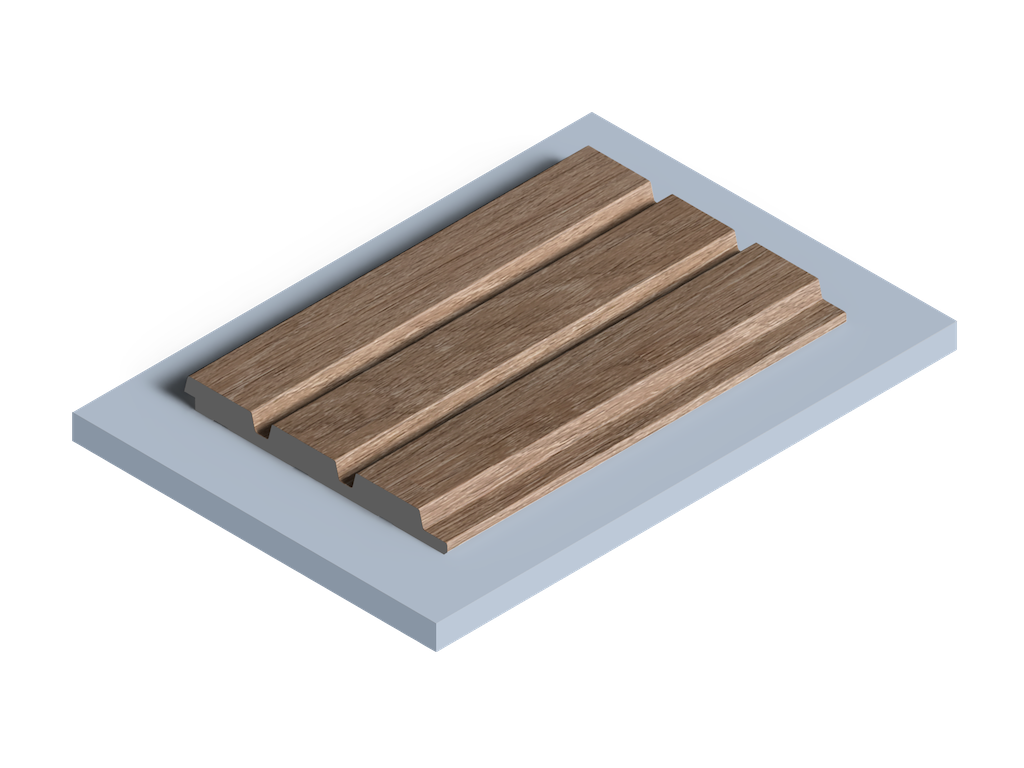 Стеновые панели Hi Wood арт LV124 BR416 фото 3