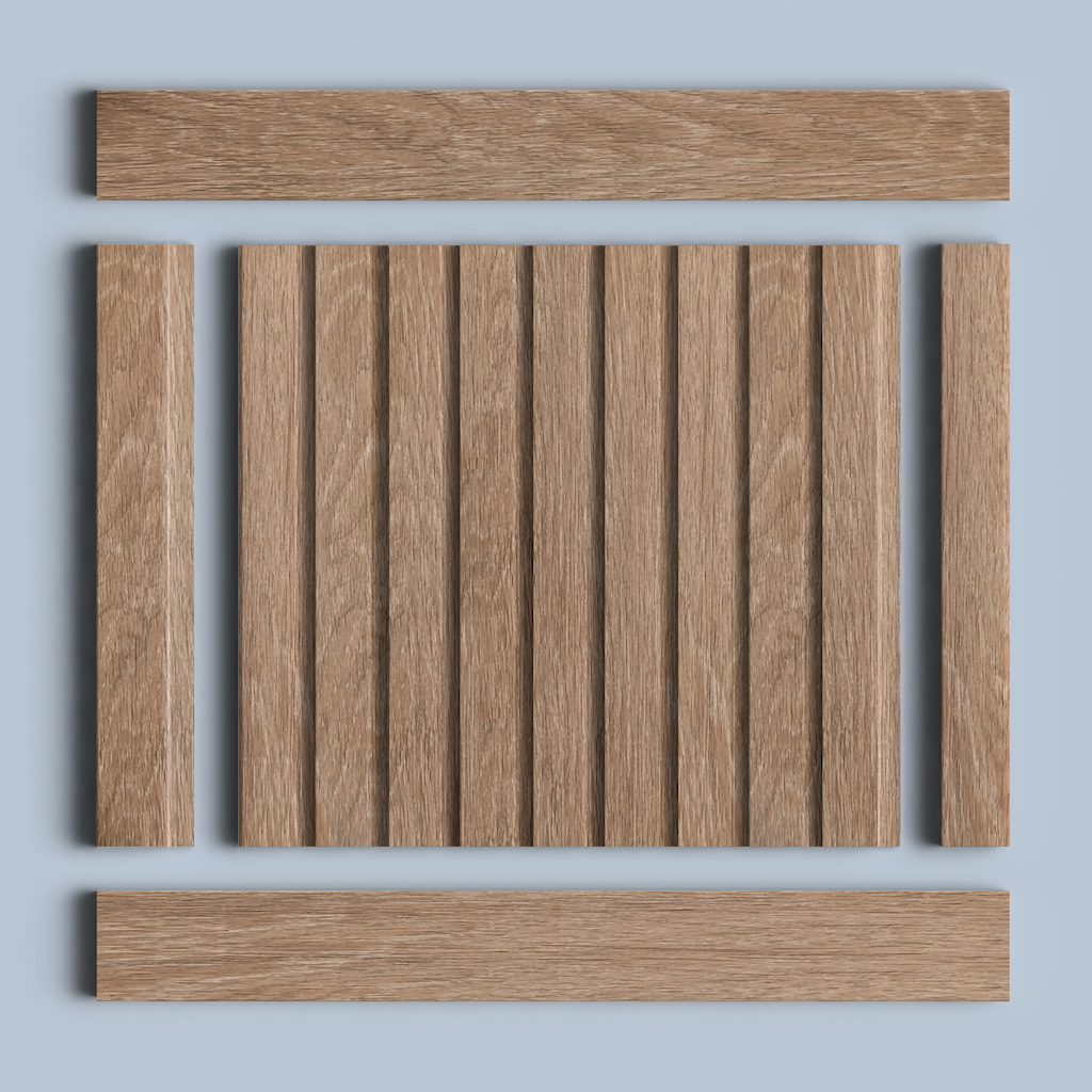 Стеновые панели Hi Wood арт LV124 BR416 фото 4