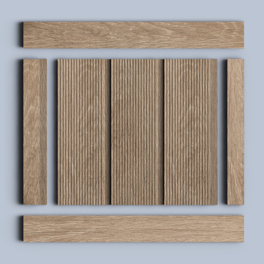 Стеновые панели Hi Wood арт LV127L BR416 фото 3