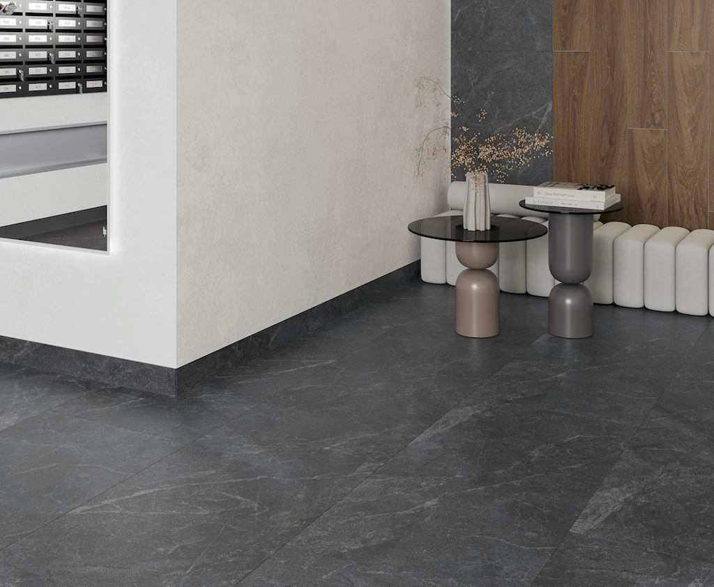 Керамогранит Laparet арт Rocky Black Pro фото 4