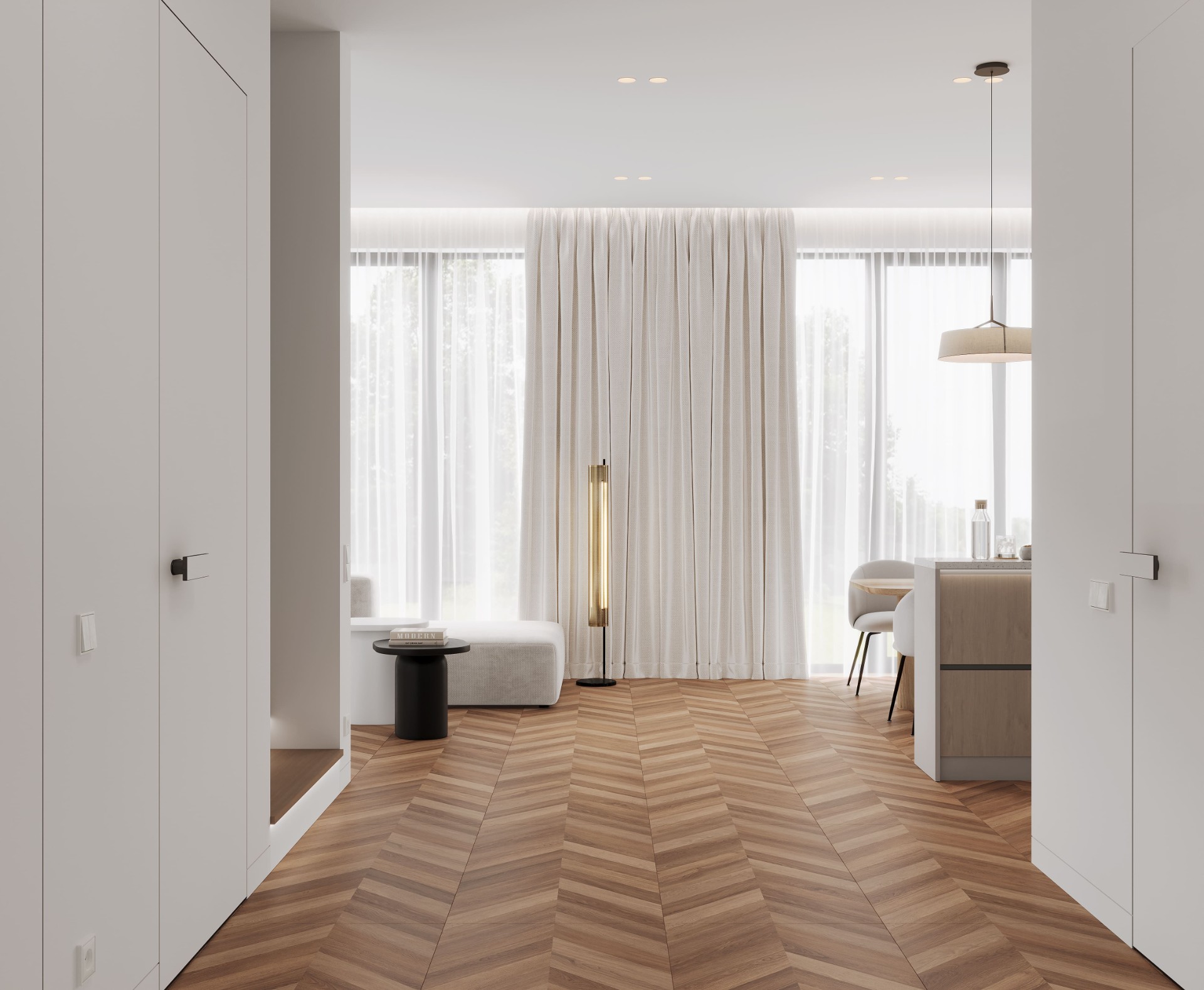 Керамогранит Laparet арт Wood Canarium Chevron фото 2