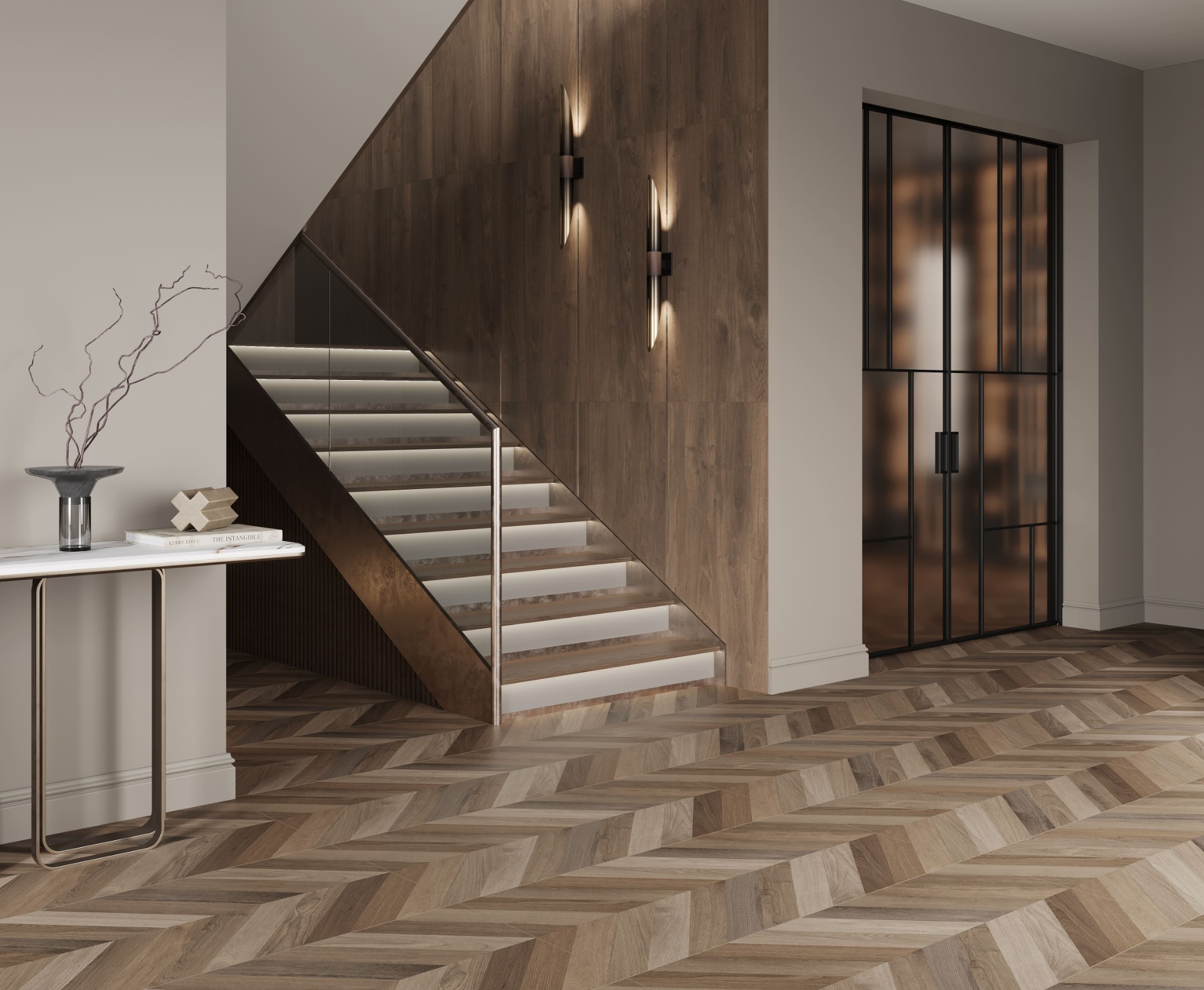Керамогранит Laparet арт Wood Latina Brown Chevron фото 2