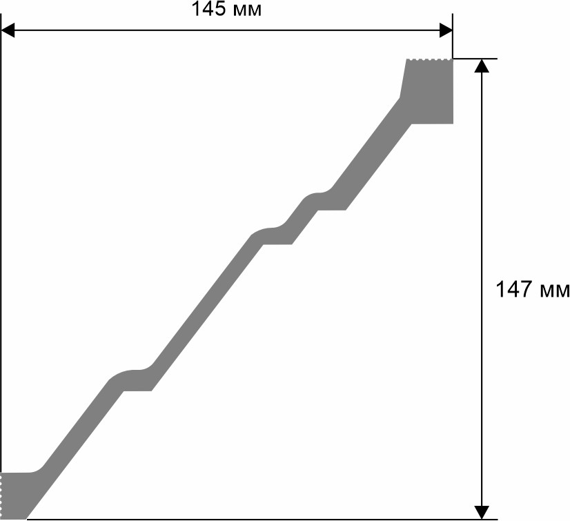 Потолочные карнизы Cosca Décor арт KX055 фото 4