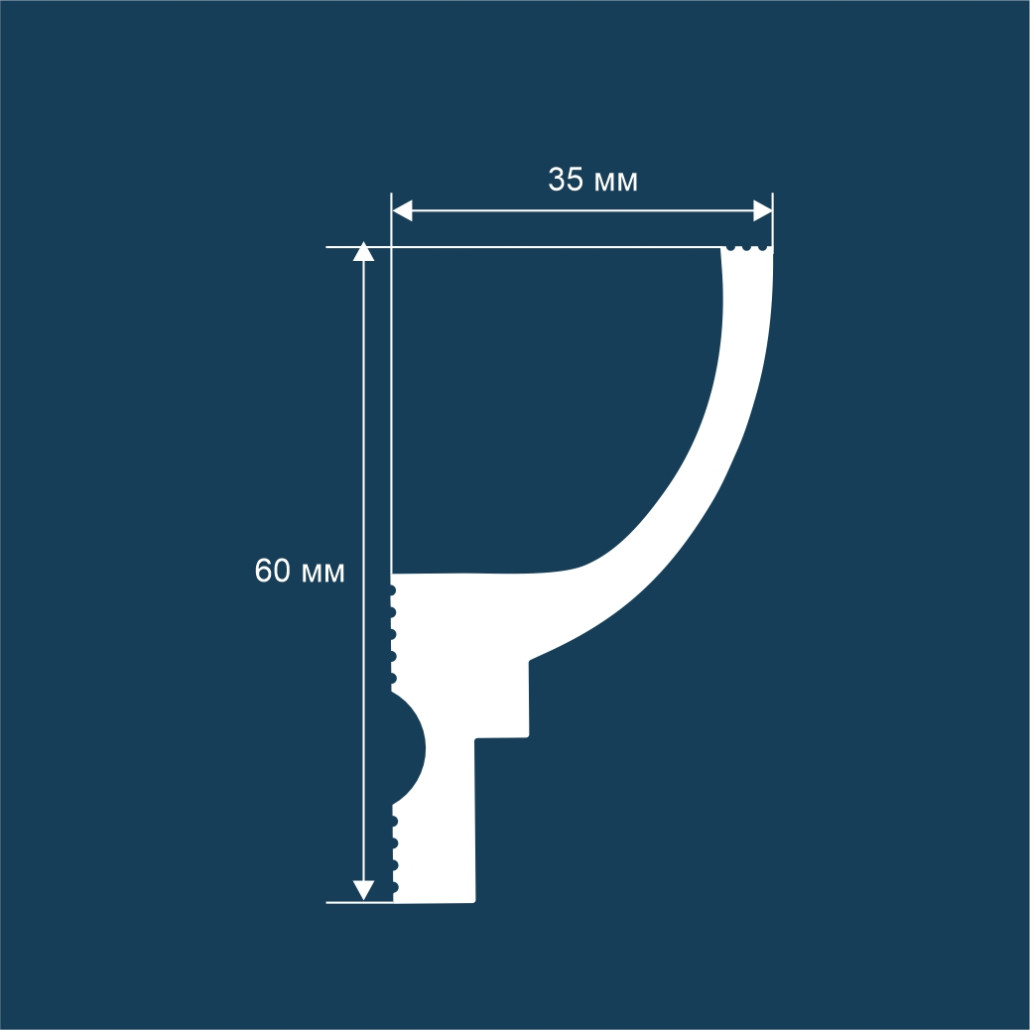Потолочные карнизы Cosca Décor арт KX071 фото 4