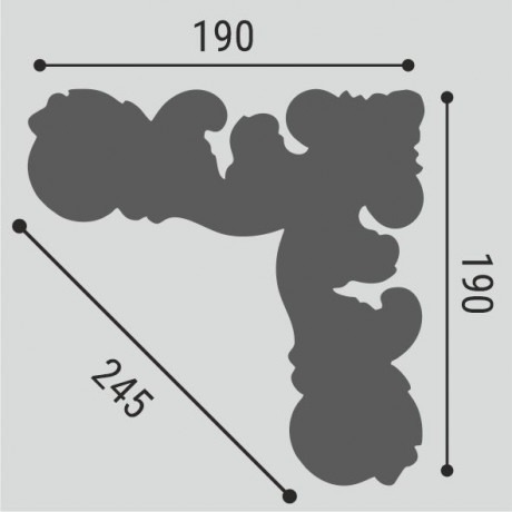 Молдинги Bello-Deco арт 00-00108353 фото 2