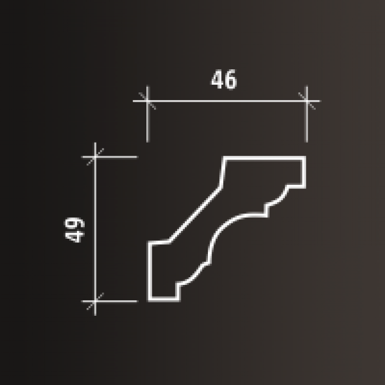 Потолочные карнизы Европласт арт 1.50.115 фото 2